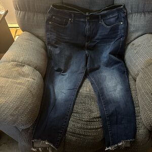 Torrid crop jeans size 24